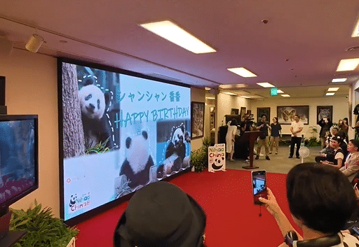“‘香香’让我爱上中国文化”——记大熊猫“香香”7岁庆生会在东京举行