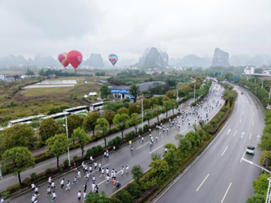 Runners get together in Guangxi for the 2025 National Sports Culture Promotion Event