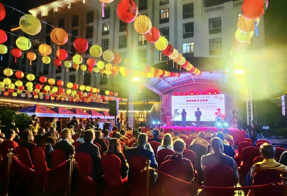 沙县小吃亮相马拉维春节庙会暨2026年中非人文交流年启动仪式